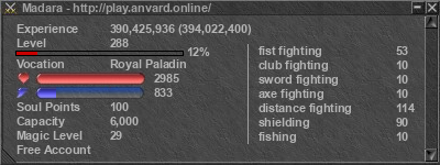 Signature for player Madara