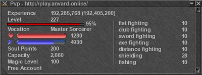 Signature for player Pvp